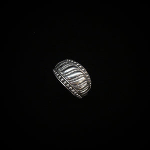Vintage Judith Ripka Silver Dome Ring