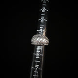 Vintage Judith Ripka Silver Dome Ring