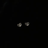 Vintage Sterling Silver Black Onyx Teardrop Marcasite Earrings