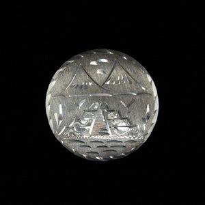 Mexican Silver Vintage Pyramids Brooch & Pendant