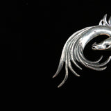 Sterling Silver Unicorn Horse Abstract Pendant