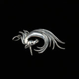 Sterling Silver Unicorn Horse Abstract Pendant
