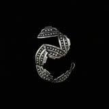 Mexican Silver Vintage Balls & Panel Bracelet