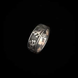 Vintage Mens Sterling Silver Ring