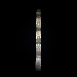 Mexican Silver Vintage Aztec Calendar Bracelet