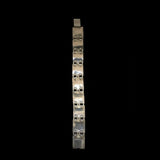 Mexican Silver Vintage Heavy Turquoise Set Bracelet & Necklace