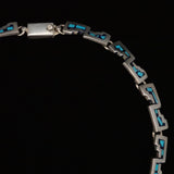 Mexican Taxco Sterling Silver Hallmarked Heavy Choker Necklace