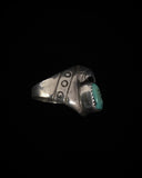 Vintage Navajo Mens Turquoise Ring